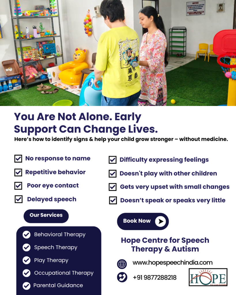 Child receiving speech therapy for neuromuscular disorder